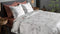 Heckettlane Francine Dekbedovertrek - 100% Katoen-Satijn - 240x220 - Wit