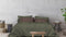 Heckettlane Franela Dekbedovertrek - Eenpersoons - Flanel - 140x200-220cm - Groen