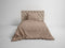 Heckettlane Franela Dekbedovertrek - Eenpersoons - Flanel - 140x200-220cm - Taupe