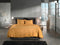 Heckettlane Franela Dekbedovertrek - Eenpersoons - Flanel - 140x200-220cm - Goud