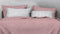 Heckettlane Franela Dekbedovertrek - Eenpersoons - Flanel - 140x200-220cm - Roze