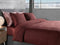 Heckettlane Franela Dekbedovertrek - Eenpersoons - Flanel - 140x200-220cm - Bruin