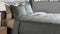 Heckettlane Franela Dekbedovertrek - Eenpersoons - Flanel - 140x200-220cm - Grijs