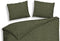 Heckettlane Franela Dekbedovertrek - Eenpersoons - Flanel - 140x200-220cm - Groen