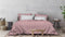 Heckettlane Franela Dekbedovertrek - Eenpersoons - Flanel - 140x200-220cm - Roze