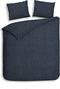 Heckettlane Franela Dekbedovertrek - Lits-jumeaux - Flanel - 240x200-220cm - Blauw