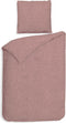 Heckettlane Franela Dekbedovertrek - Lits-jumeaux - Flanel - 240x200-220cm - Roze