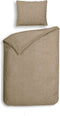Heckettlane Franela Dekbedovertrek - Lits-jumeaux - Flanel - 240x200-220cm - Natural