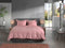 Heckettlane Franela Dekbedovertrek - Lits-jumeaux - Flanel - 240x200-220cm - Roze