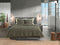 Heckettlane Franela Dekbedovertrek - Lits-jumeaux - Flanel - 240x200-220cm - Groen