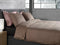 Heckettlane Franela Dekbedovertrek - Lits-jumeaux - Flanel - 240x200-220cm - Taupe