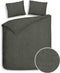 Heckettlane Franela Dekbedovertrek - Lits-jumeaux - Flanel - 240x200-220cm - Grijs