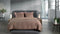 Heckettlane Franela Dekbedovertrek - Lits-jumeaux - Flanel - 240x200-220cm - Taupe