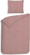Heckettlane Franela Dekbedovertrek - Tweepersoons - Flanel - 200x200-220cm - Roze