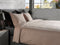 Heckettlane Franela Dekbedovertrek - Tweepersoons - Flanel - 200x200-220cm - Natural