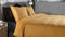 Heckettlane Franela Dekbedovertrek - Tweepersoons - Flanel - 200x200-220cm - Goud