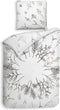 Heckettlane Fresia Dekbedovertrek - Eenpersoons - Katoen - 140x200-220cm - Wit