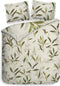 Heckettlane Granetta Dekbedovertrek - Lits-jumeaux - Katoensatijn - 240x200-220cm - Groen