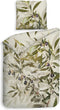 Heckettlane Granetta Dekbedovertrek - Lits-jumeaux - Katoensatijn - 260x200-220cm - Groen