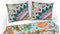 Heckettlane Hailey Dekbedovertrek - Eenpersoons - Bamboe - 140x200-220cm - Multi