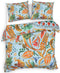 Heckettlane Hailey Dekbedovertrek - Eenpersoons - Bamboe - 140x200-220cm - Multi