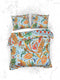 Heckettlane Hailey Dekbedovertrek - Eenpersoons - Bamboe - 140x200-220cm - Multi