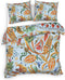 Heckettlane Hailey Dekbedovertrek - Lits-jumeaux - Bamboe - 240x200-220cm - Multi