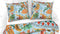Heckettlane Hailey Dekbedovertrek - Lits-jumeaux - Bamboe - 260x200-220cm - Multi