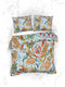 Heckettlane Hailey Dekbedovertrek - Lits-jumeaux - Bamboe - 260x200-220cm - Multi