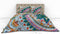 Heckettlane Hailey Dekbedovertrek - Tweepersoons - Bamboe - 200x200-220cm - Multi