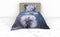 Heckettlane Hannia Dekbedovertrek - Lits-jumeaux - Katoensatijn - 240x200-220cm - Blauw