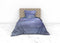 Heckettlane Hannia Dekbedovertrek - Lits-jumeaux - Katoensatijn - 240x200-220cm - Blauw