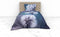 Heckettlane Hannia Dekbedovertrek - Lits-jumeaux - Katoensatijn - 260x200-220cm - Blauw