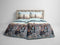 Heckettlane Hayden Dekbedovertrek - Lits-jumeaux - Flanel - 240x200-220cm - Blauw