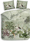 Heckettlane Heron Dekbedovertrek - Lits-jumeaux - Katoen - 240x200-220cm - Groen