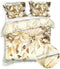 Heckettlane Horatia Dekbedovertrek - Lits-jumeaux - Katoensatijn - 260x200-220cm - Off-White