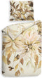 Heckettlane Horatia Dekbedovertrek - Lits-jumeaux - Katoensatijn - 260x200-220cm - Off-White