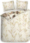 Heckettlane Horatia Dekbedovertrek - Lits-jumeaux - Katoensatijn - 260x200-220cm - Off-White