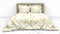 Heckettlane Horatia Dekbedovertrek - Tweepersoons - Katoensatijn - 200x200-220cm - Off-White