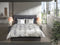 Heckettlane Ibernia Dekbedovertrek - Lits-jumeaux - Bamboe - 240x200-220cm - Wit