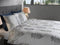 Heckettlane Ibernia Dekbedovertrek - Lits-jumeaux - Bamboe - 260x200-220cm - Wit
