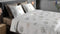 Heckettlane Ida Dekbedovertrek - 100% Katoen-Satijn - 240x220 - Wit