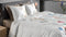 Heckettlane Ida Dekbedovertrek - 100% Katoen-Satijn - 240x220 - Wit
