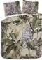 Heckettlane Jazmin Dekbedovertrek - Lits-jumeaux - Katoensatijn - 260x200-220cm - Groen