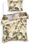 Heckettlane Jazmin Dekbedovertrek - Lits-jumeaux - Katoensatijn - 260x200-220cm - Groen