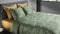 Heckettlane Jean Dekbedovertrek - 100% Katoen-Satijn - 140x220 - Groen