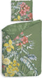 Heckettlane Jean Dekbedovertrek - 100% Katoen-Satijn - 240x220 - Groen