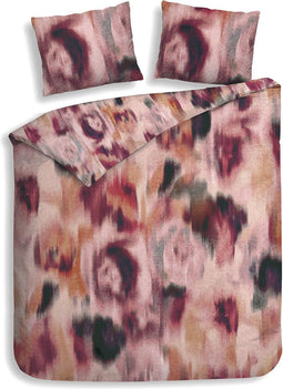Heckettlane Jolijn Dekbedovertrek - Lits-jumeaux - Katoen - 260x200-220cm - Rood