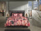 Heckettlane Jolijn Dekbedovertrek - Lits-jumeaux - Katoen - 240x200-220cm - Rood