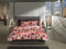 Heckettlane Jolijn Dekbedovertrek - Tweepersoons - Katoen - 200x200-220cm - Rood